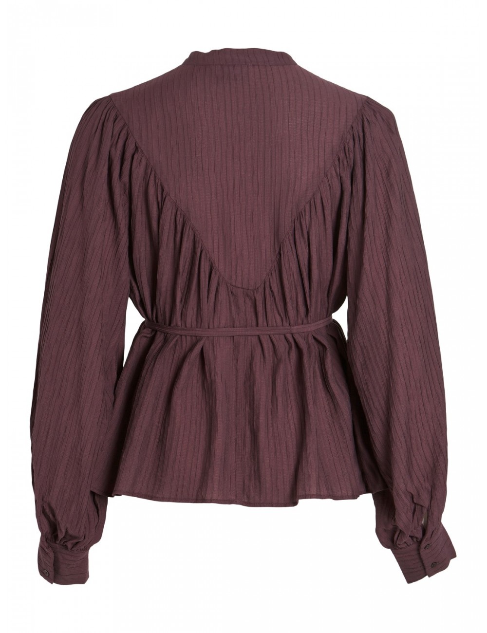 Blusa Florencine premium de Vila Rouge en color morado.