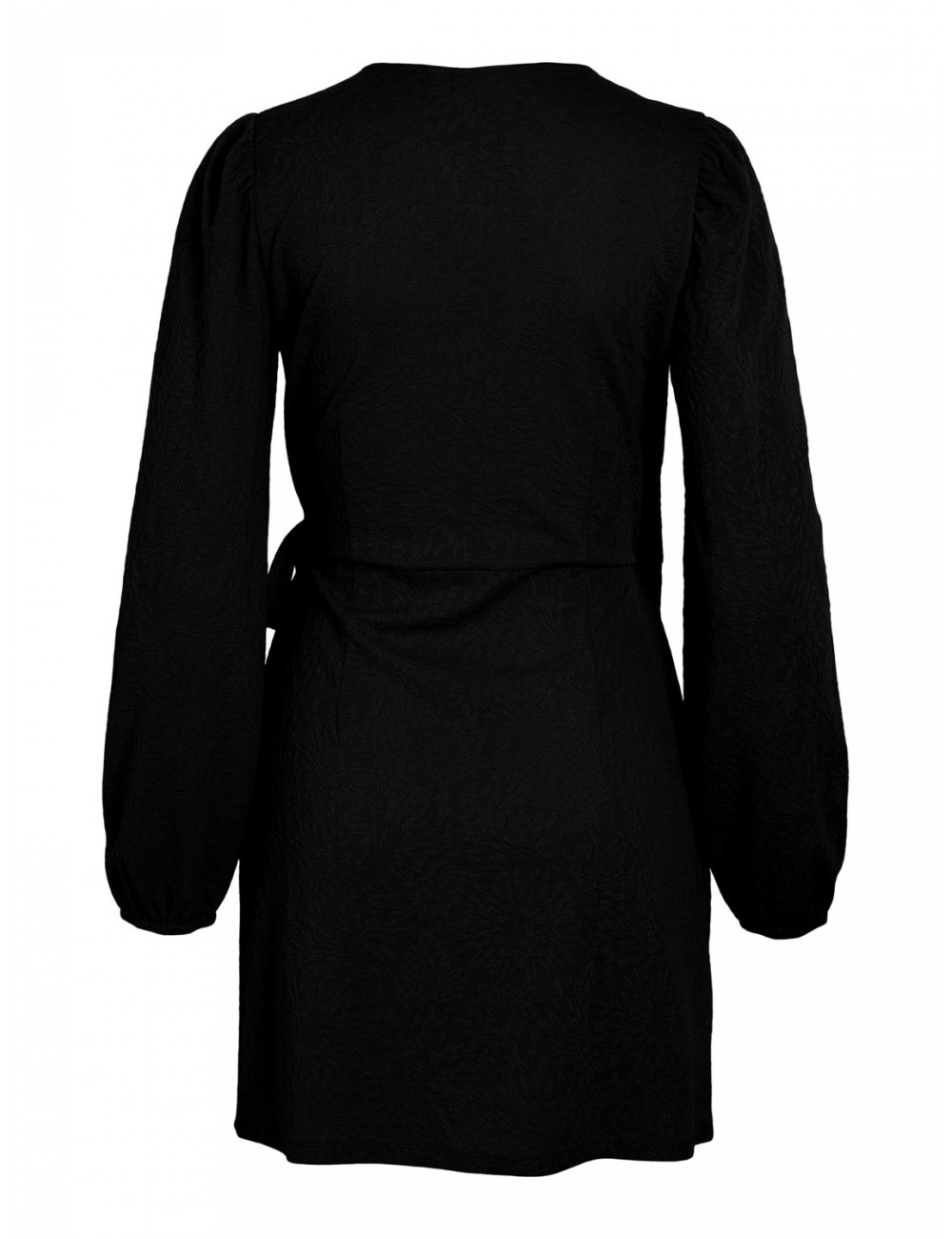 Vestido Annika de punto jacquard brocado en color negro. Marca Vila.