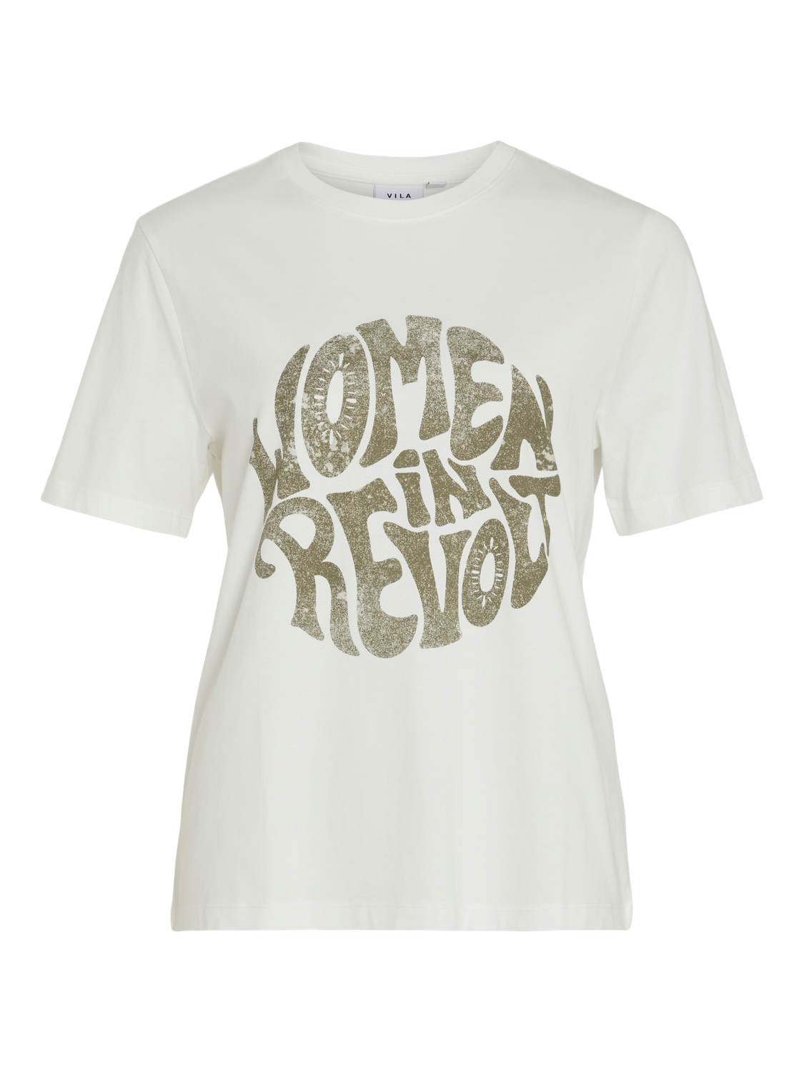 Camiseta Básica Blanca Vila Sybil Women 14093623