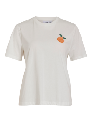 Camiseta Sybil Algodón Naranja