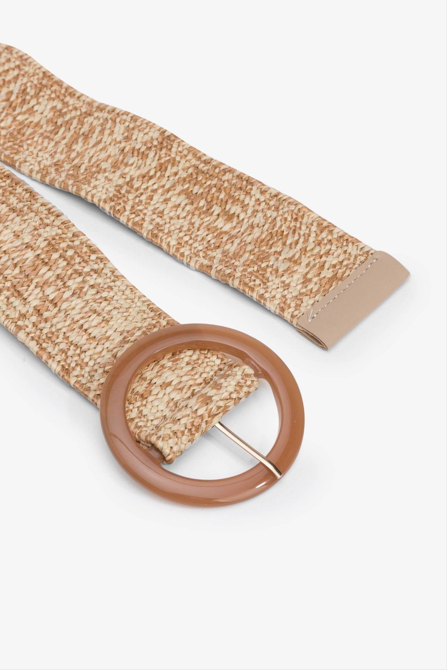 Cinturón elástico en color marrón de la marca Vilanova con referencia 71007801_150.