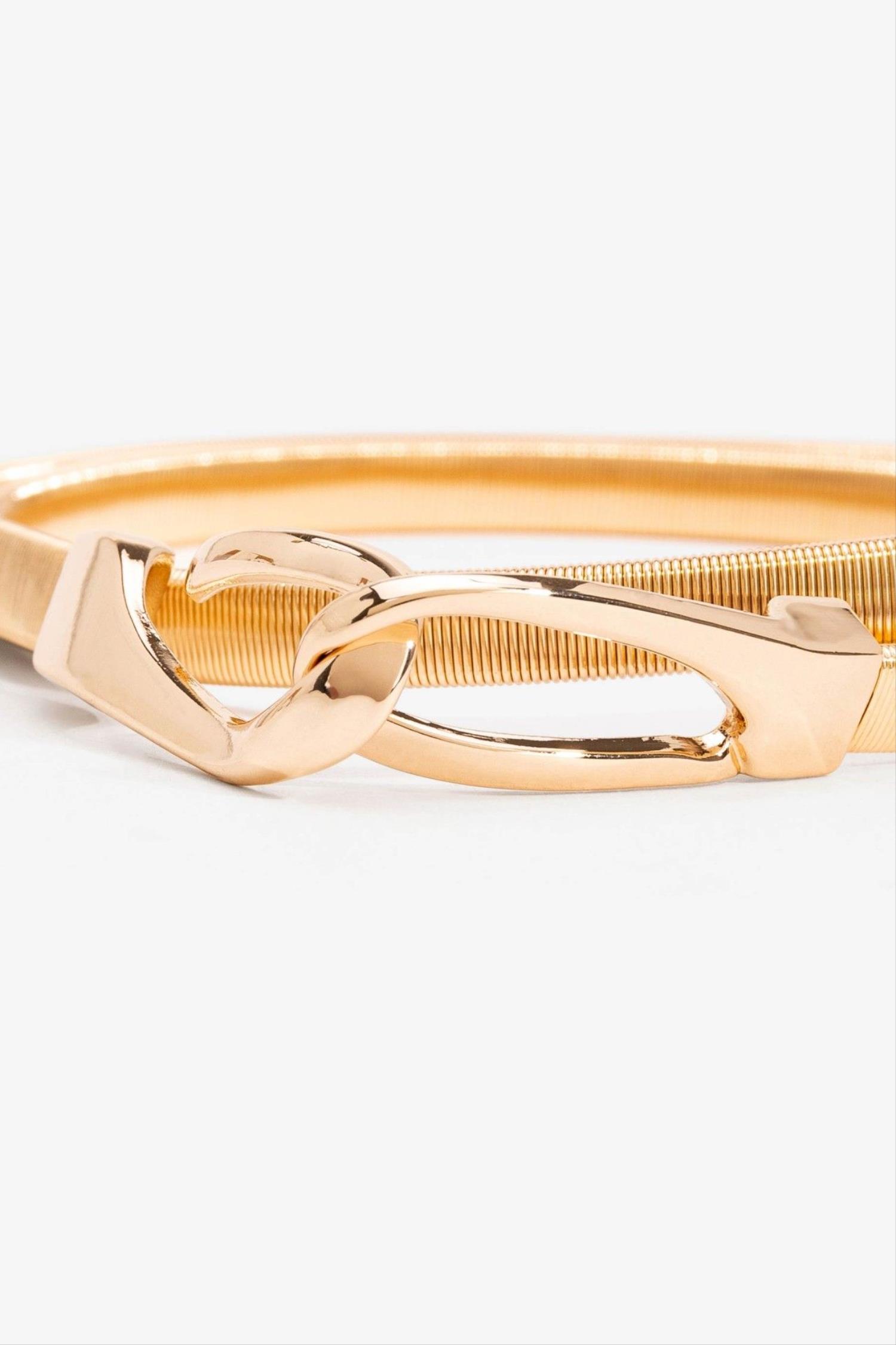 Cinturón metálico ajustable en color dorado de la marca Vilanova con referencia 71004455_990.