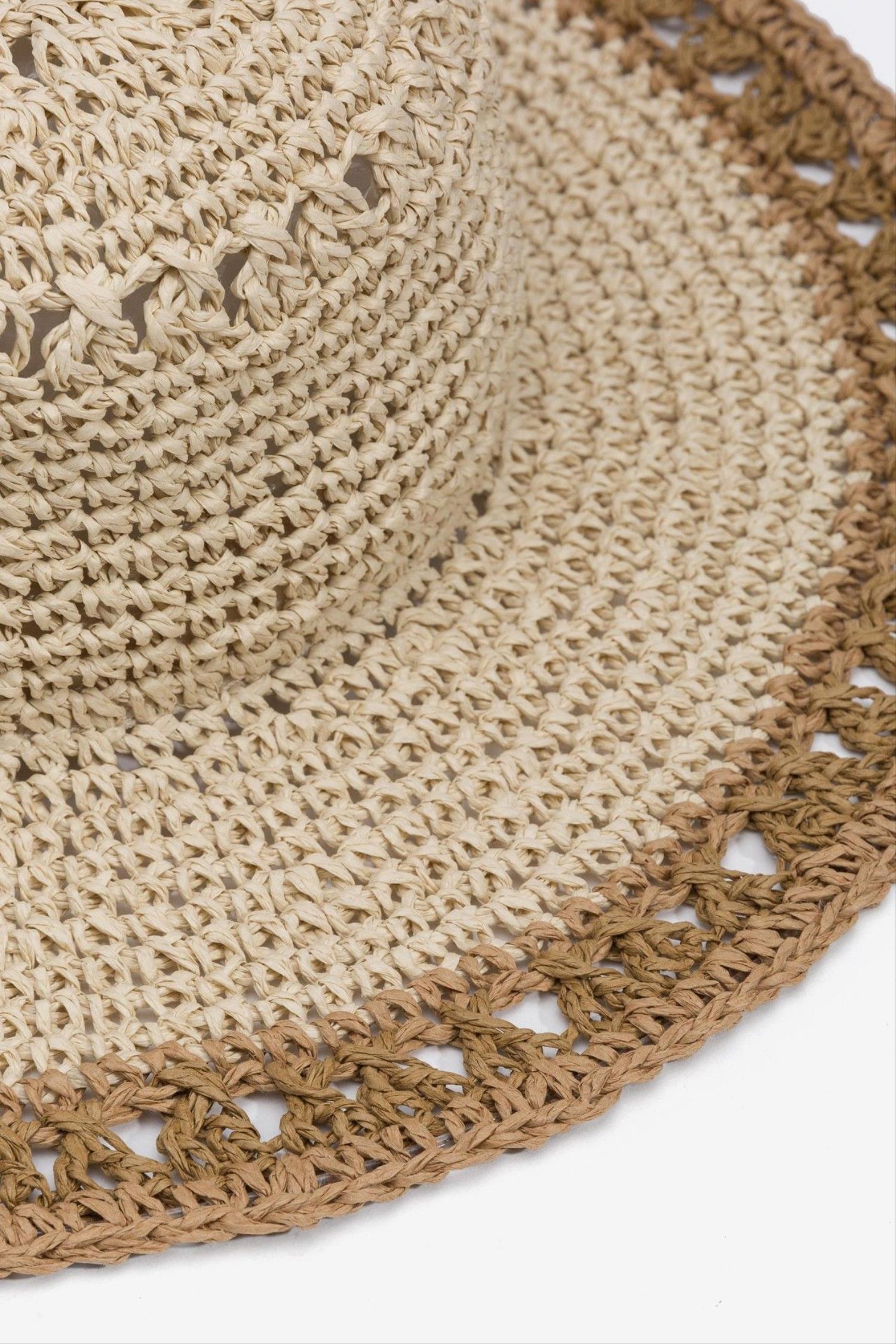 Sombrero en color beige bicolor de la marca Vilanova con referencia 71007820_150.