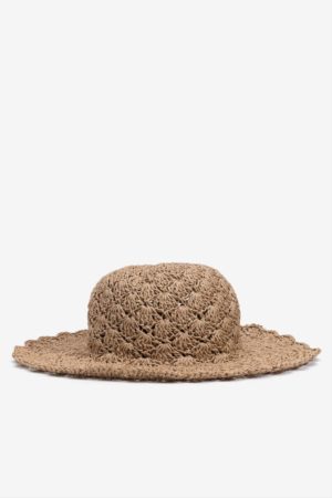 Sombrero en color marrón estilo rafia de la marca Vilanova con referencia 71007819_150.
