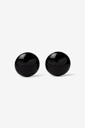 Pendientes Circulo Negro Vilanova