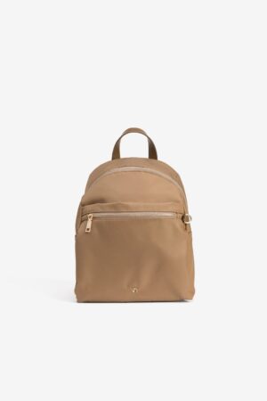 Mochila Nylon Beige Vilanova