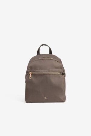 Mochila Nylon Taupe Vilanova