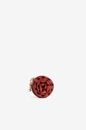 Monedero flor rojo Vilanova