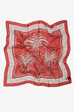 Pañuelo Palma Vilanova Rojo