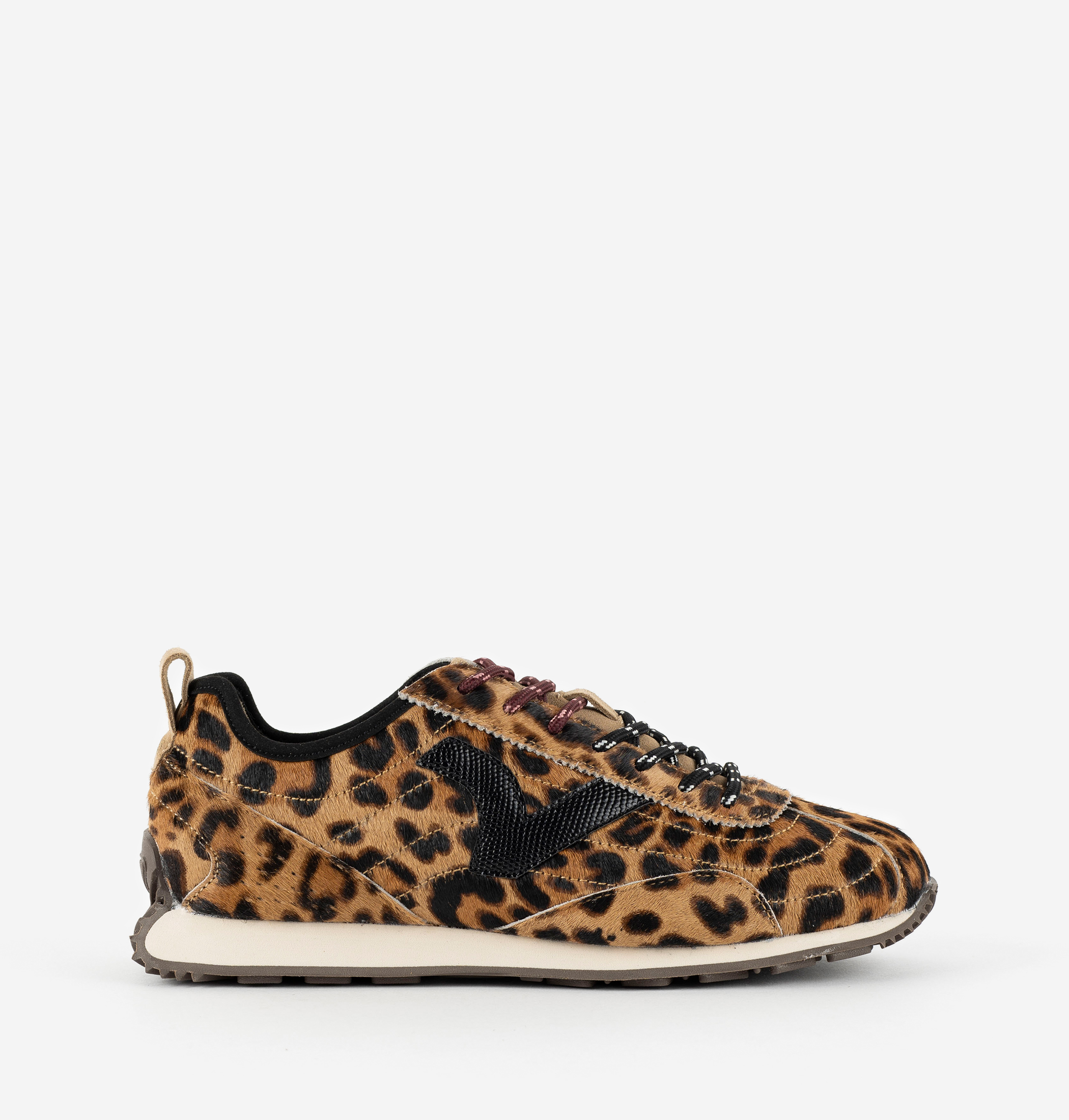 Deportiva Root Animal Victoria leopardo en piel