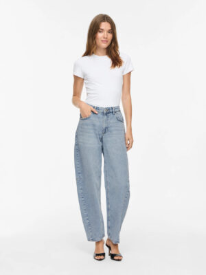 Pantalón Barrel Brady VILA Azul Claro