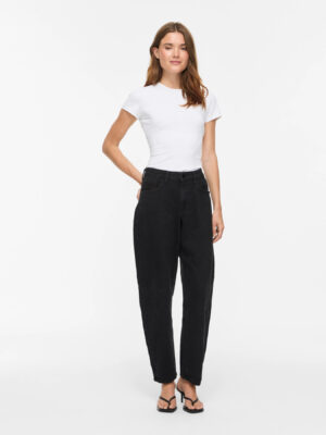 Pantalón Barrel Brady VILA Negro