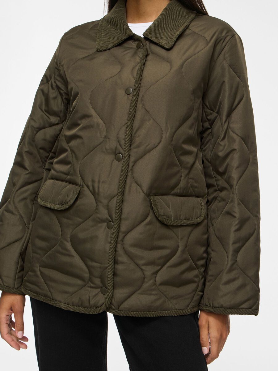 Anorak Tate Vila verde acolchado