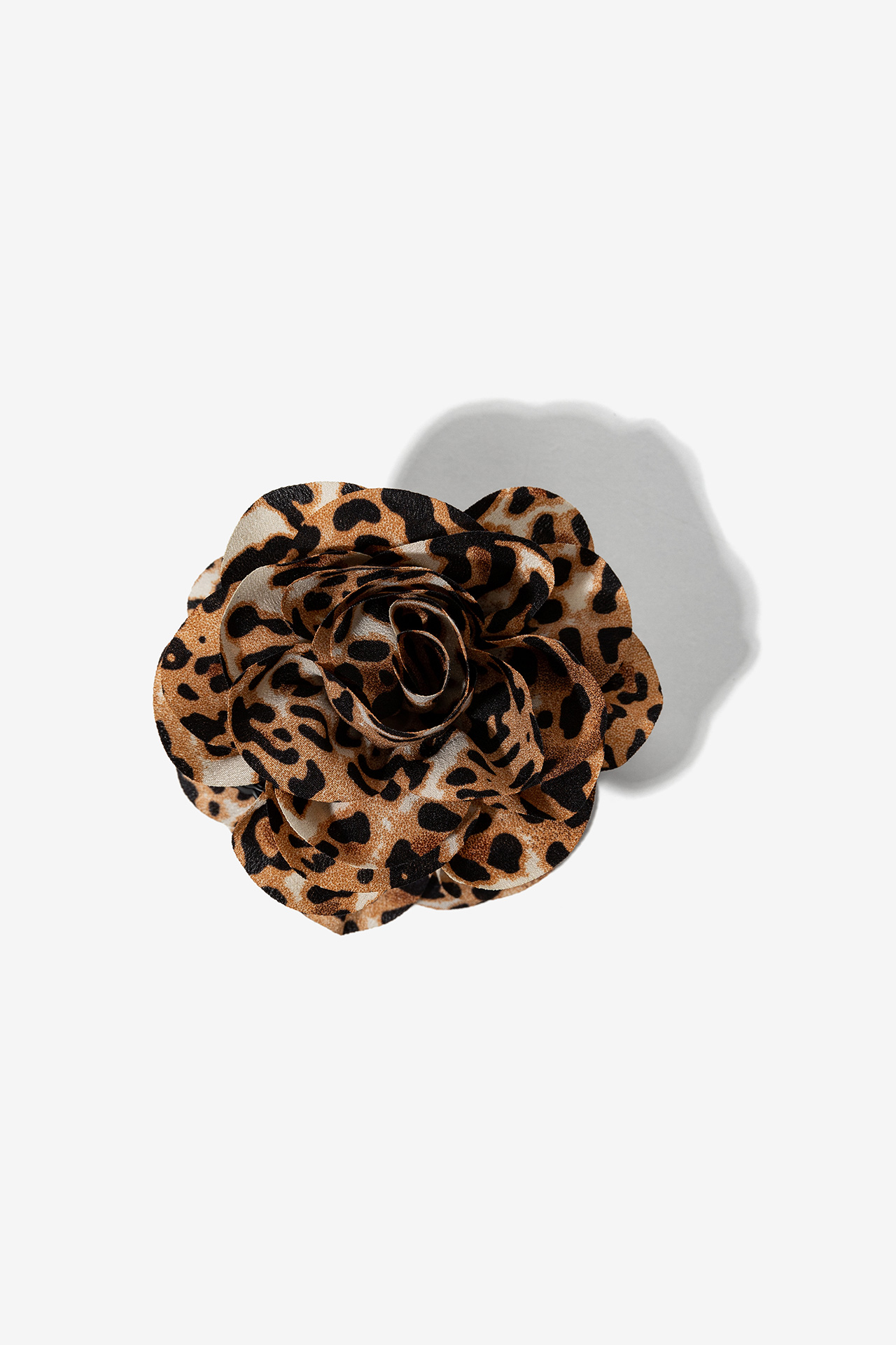 Pinza de pelo Vilanova Animal Print con Flor, vista 2