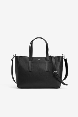 Bolso city Vilanova Negro con Dos Asas, vista 1