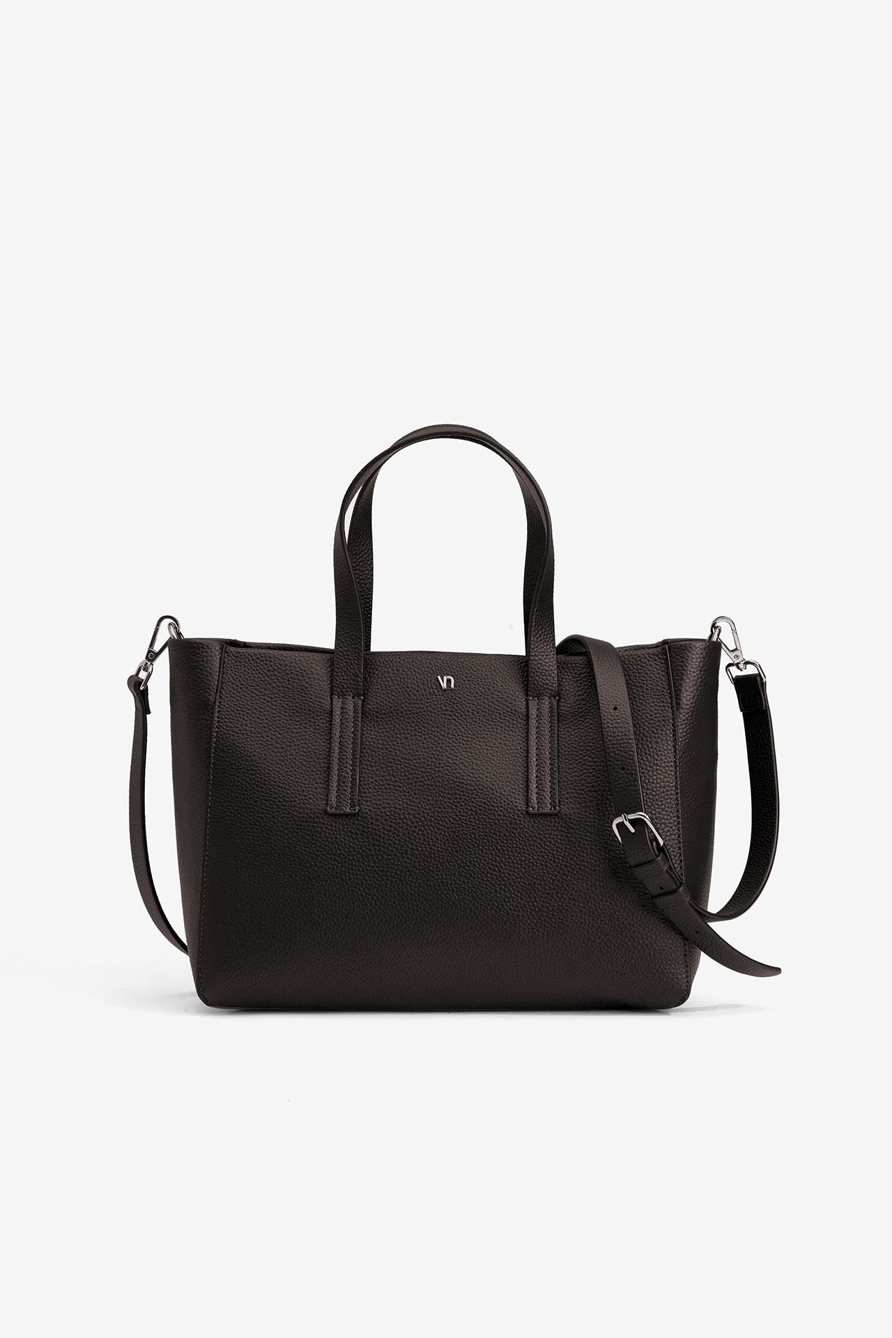 Bolso city Vilanova Marrón Chocolate con Dos Asas, vista 2