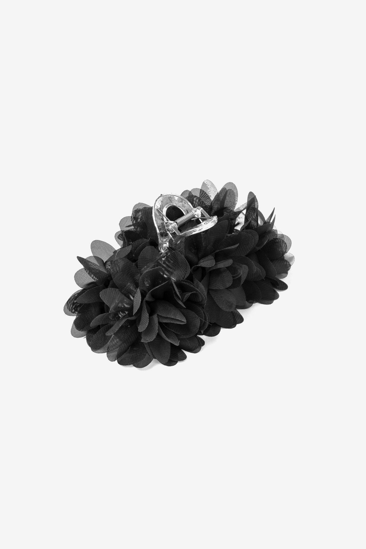 Pinza de pelo Vilanova Negra con Flores, vista 2