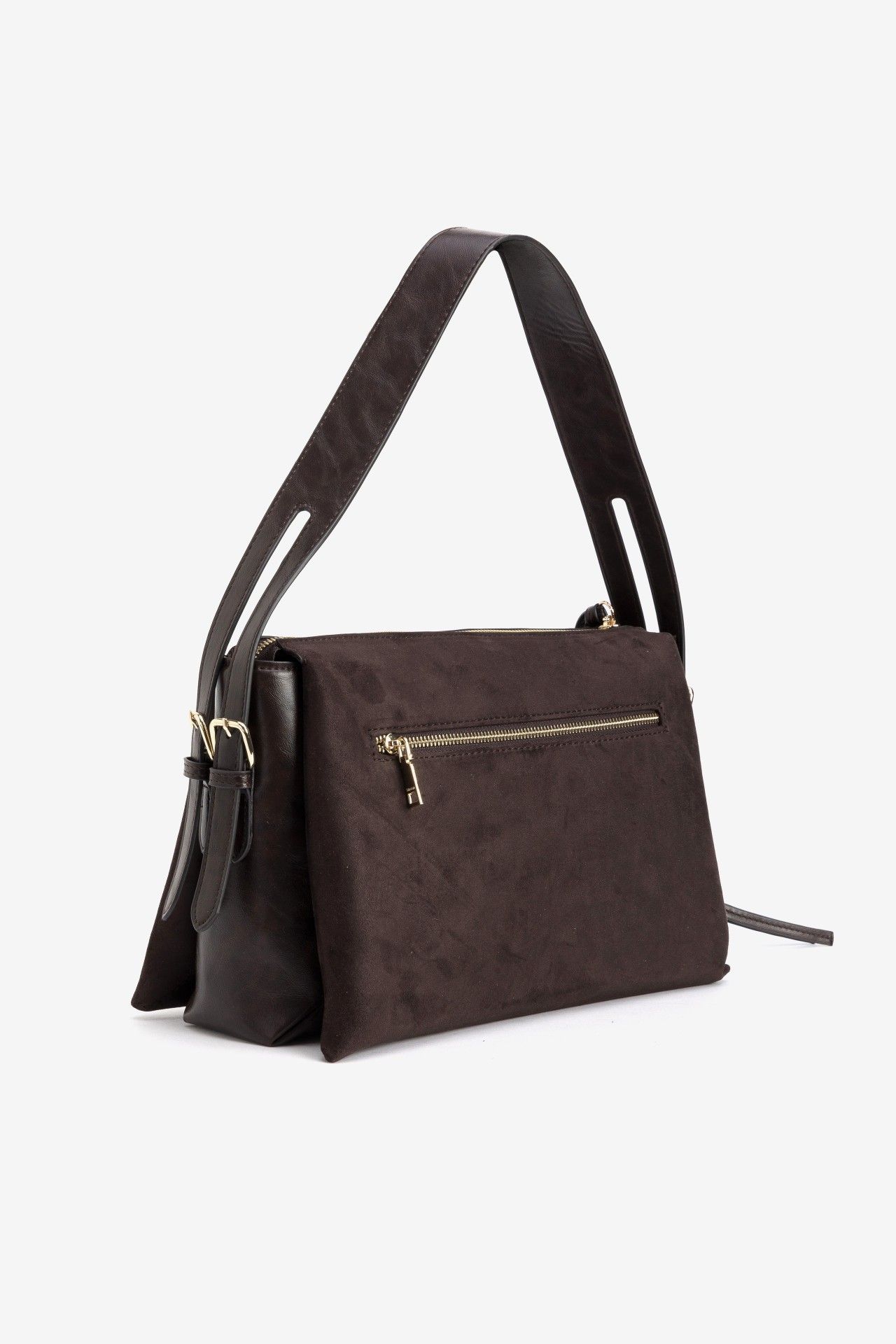 Bolso rectangular Vilanova Marrón con Asa Ajustable, vista 2