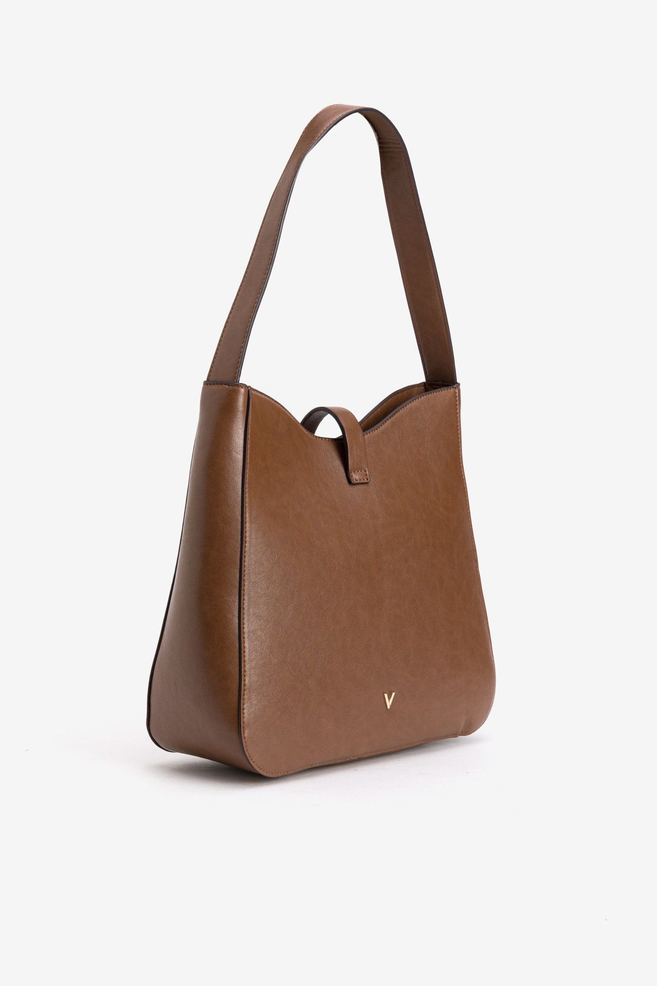 Bolso de hombro Vilanova Cuero con Detalle Frontal, vista 2