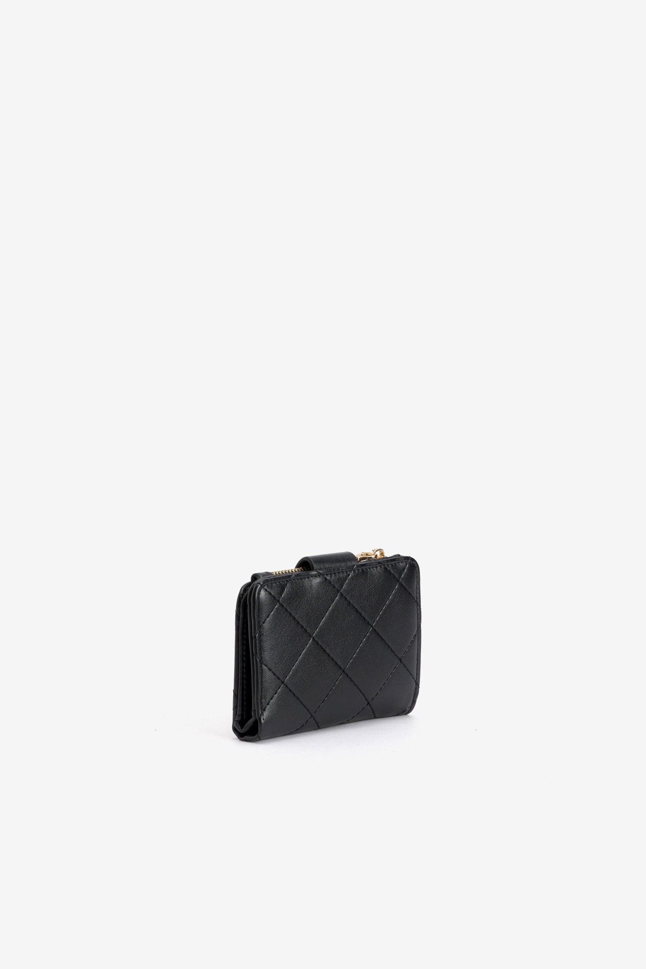 Cartera pequeña acolchada Vilanova Negro, vista 2