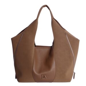 Bolso de hombro Sorela Don Algodón Camel, vista 1