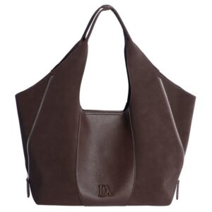 Bolso de hombro Sorela Don Algodón Marrón Chocolate, vista 1