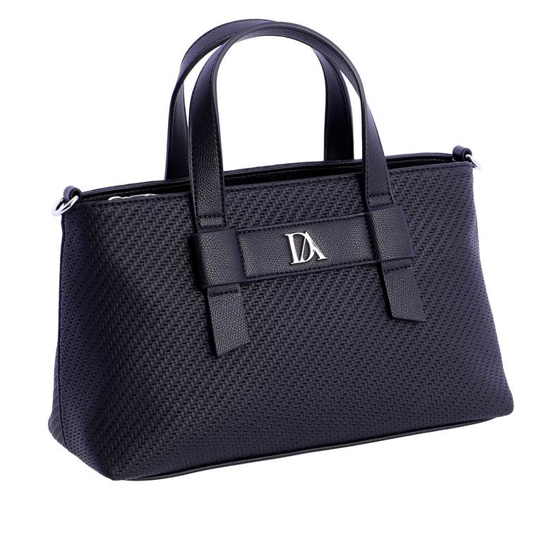 Bolso de mano Inara Don Algodón Negro, vista 2