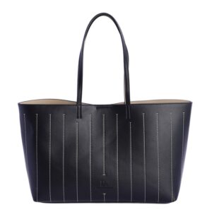 Bolso shopper Zarela Don Algodón Negro, vista 1