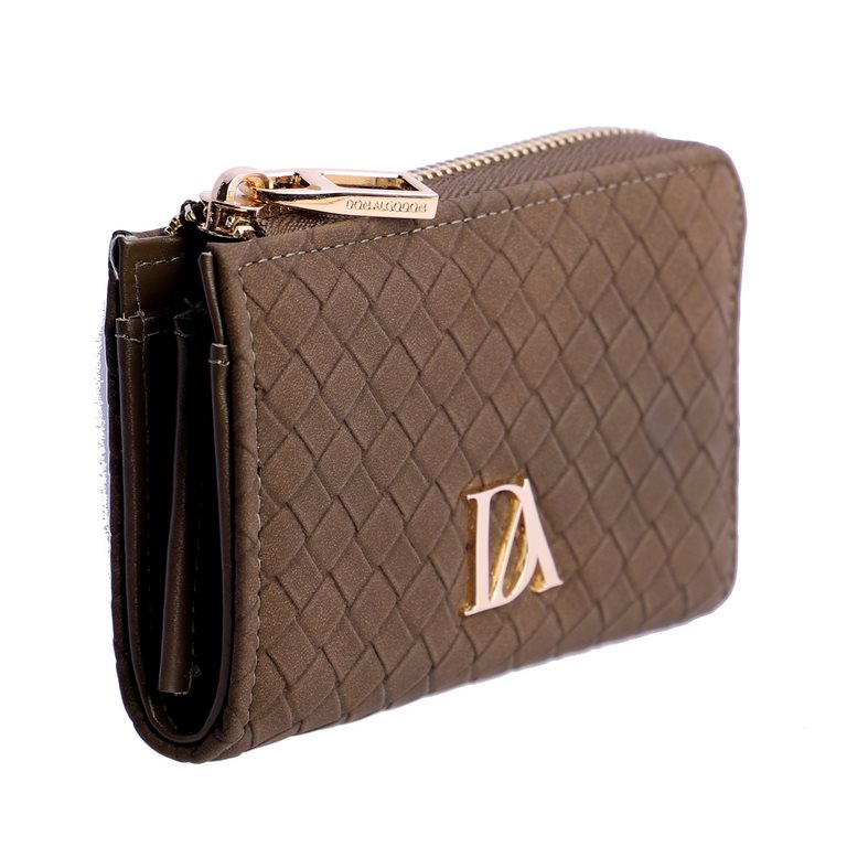 Cartera Virela Don Algodón Taupe, vista 2