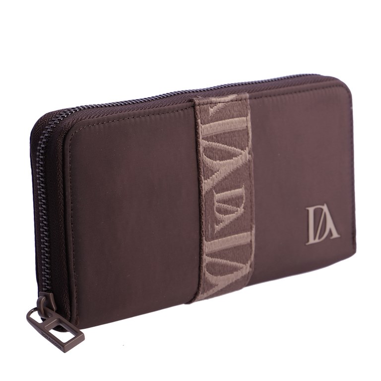 Cartera grande Zarela Don Algodón Marrón, vista 2